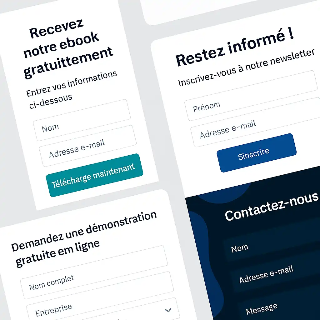 Aperçu de templates de formulaires
